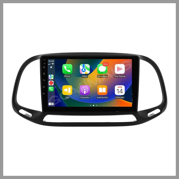 GOVİMAKS FİAT DOBLO 2015-2023  2 GB RAM 32 GB HAFIZA ANDROİD MULTİMEDİA TEYP