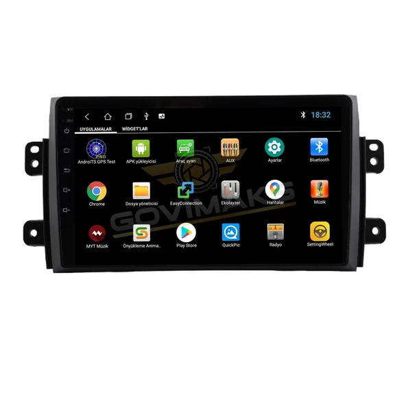 GOVİMAKS FIAT SEDİCE 2005-2014 4GB  RAM 64GB HAFIZA ANDROID MULTIMEDIA TEYP