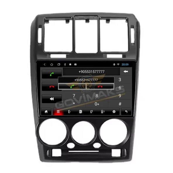 HYUNDAI GETZ  2002-2011 UYUMLU SİYAH 2 GB RAM 32 GB HAFIZA ANDROID MULTIMEDIA TEYP - Resim 5