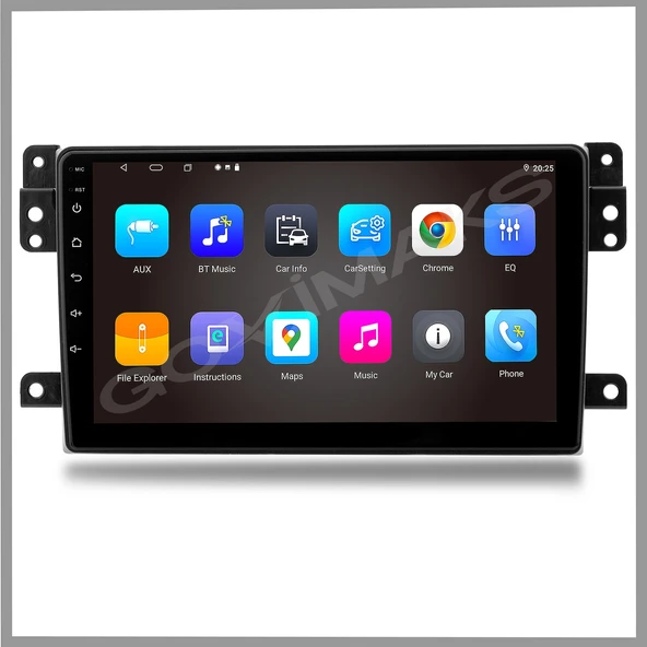 GOVİMAKS FIAT SEDİCE 2005-2014 6 GB  RAM 128 GB HAFIZA ANDROİD MULTİMEDİA TEYP - 7
