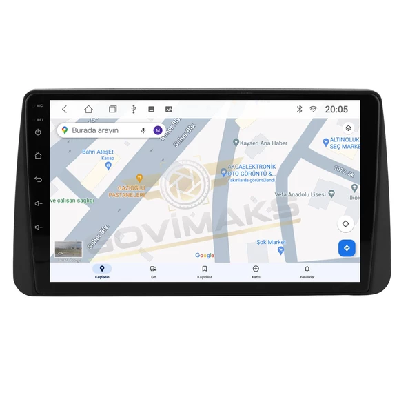 GOVİMAKS FİAT EGEA CROSS 2019-2022 4 GB RAM 64 GB HAFIZA ANDROİD MULTİMEDİA TEYP - 9