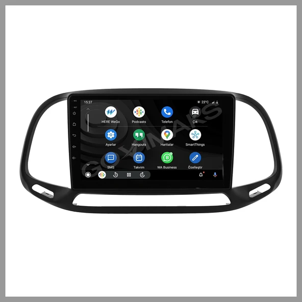 GOVİMAKS FİAT DOBLO 2015-2023  4 GB RAM 64 GB HAFIZA ANDROİD MULTİMEDİA TEYP - 2