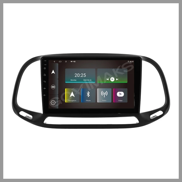 GOVİMAKS FİAT DOBLO 2015-2023  4 GB RAM 64 GB HAFIZA ANDROİD MULTİMEDİA TEYP - 7