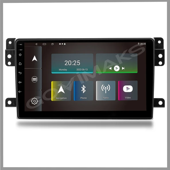 GOVİMAKS FIAT SEDİCE 2005-2014 6 GB  RAM 128 GB HAFIZA ANDROİD MULTİMEDİA TEYP - 9