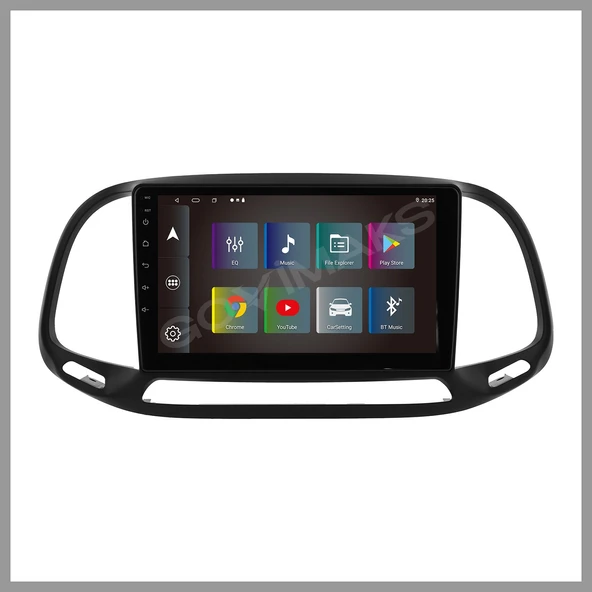 GOVİMAKS FİAT DOBLO 2015-2023  6 GB RAM 128 GB HAFIZA ANDROİD MULTİMEDİA TEYP - 8