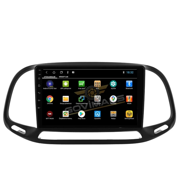 GOVİMAKS FİAT DOBLO 2015-2023  2 GB RAM 32 GB HAFIZA ANDROİD MULTİMEDİA TEYP