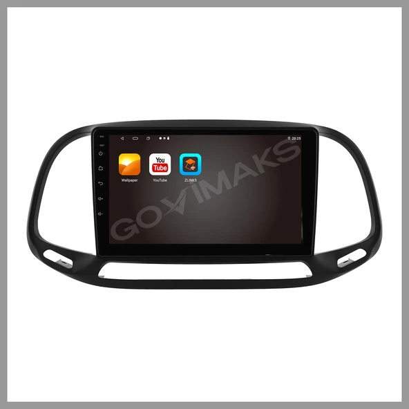 GOVİMAKS FİAT DOBLO 2015-2023  4 GB RAM 64 GB HAFIZA ANDROİD MULTİMEDİA TEYP - 6