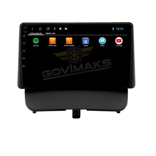 FORD COURIER DELÜX PAKET UYUMLU 2 GB RAM 32 GB HAFIZA ANDROID MULTIMEDIA TEYP - Resim 3