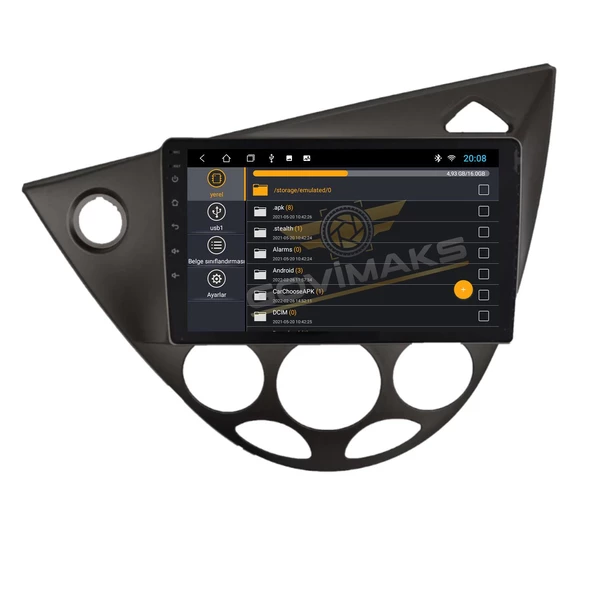 FORD FOCUS 1 2005-2008 UYUMLU 6 GB RAM 128 GB HAFIZA ANDROID MULTIMEDIA TEYP - Resim 7