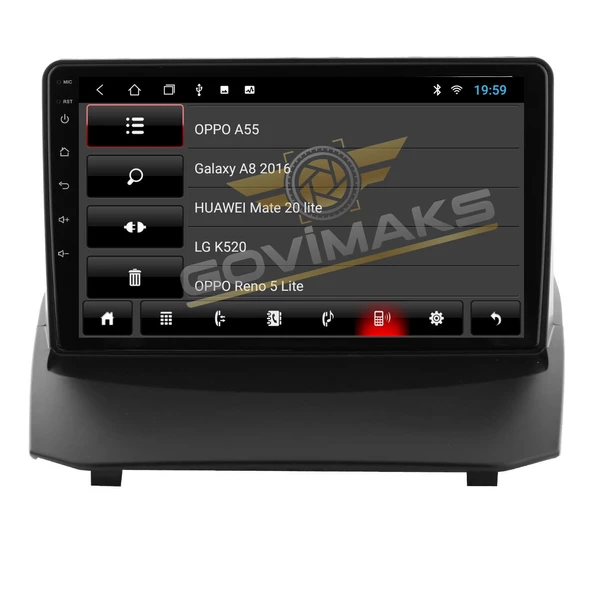 GOVİMAKS FORD FİESTA 2009-2012 8 GB RAM 128 GB HAFIZA ANDROID MULTIMEDIA TEYP - 5