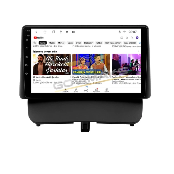 FORD COURIER DELÜX PAKET UYUMLU 2 GB RAM 32 GB HAFIZA ANDROID MULTIMEDIA TEYP - Resim 9