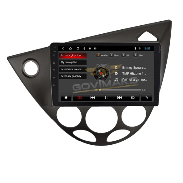 FORD FOCUS 1 2005-2008 UYUMLU 6 GB RAM 128 GB HAFIZA ANDROID MULTIMEDIA TEYP - Resim 6