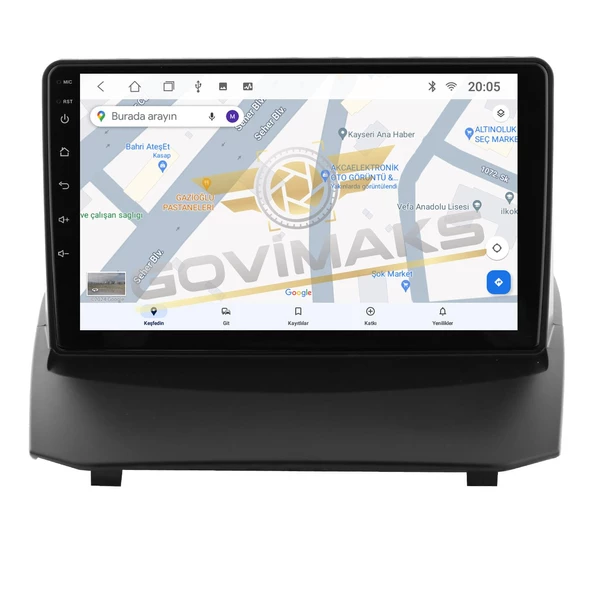 GOVİMAKS FORD FİESTA 2009-2012 8 GB RAM 128 GB HAFIZA ANDROID MULTIMEDIA TEYP - 7