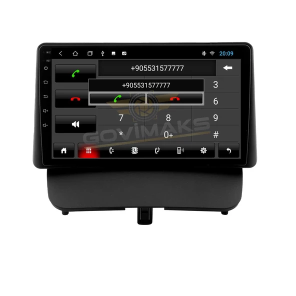 FORD COURIER DELÜX PAKET UYUMLU 2 GB RAM 32 GB HAFIZA ANDROID MULTIMEDIA TEYP - Resim 6