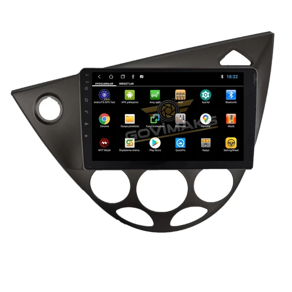 FORD FOCUS 1 2005-2008 UYUMLU 6 GB RAM 128 GB HAFIZA ANDROID MULTIMEDIA TEYP - Resim 2