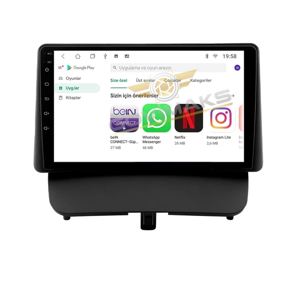 FORD COURIER DELÜX PAKET UYUMLU 2 GB RAM 32 GB HAFIZA ANDROID MULTIMEDIA TEYP - Resim 8