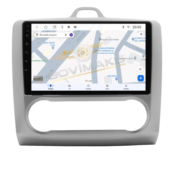 FORD FOCUS 2 2006-2011 UYUMLU DİJİTAL KLİMA 6 GB RAM 128 GB HAFIZA ANDROID MULTIMEDIA TEYP - Resim 8