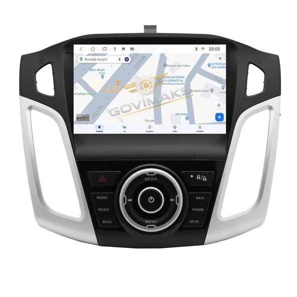 GOVİMAKS FORD FOCUS 3 /3.5 / 4 2012-2018  8 GB RAM 128 GB HAFIZA ANDROID MULTIMEDIA  TEYP - 9