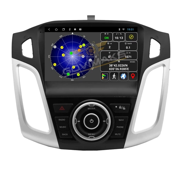 FORD FOCUS 3 /3.5 / 4 2012-2018 UYUMLU 4 GB RAM 64 GB HAFIZA ANDROID MULTIMEDIA TEYP - Resim 9