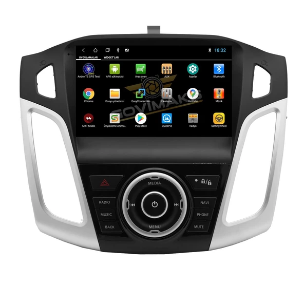 FORD FOCUS 3 /3.5 / 4 2012-2018 UYUMLU 4 GB RAM 64 GB HAFIZA ANDROID MULTIMEDIA TEYP - Resim 2