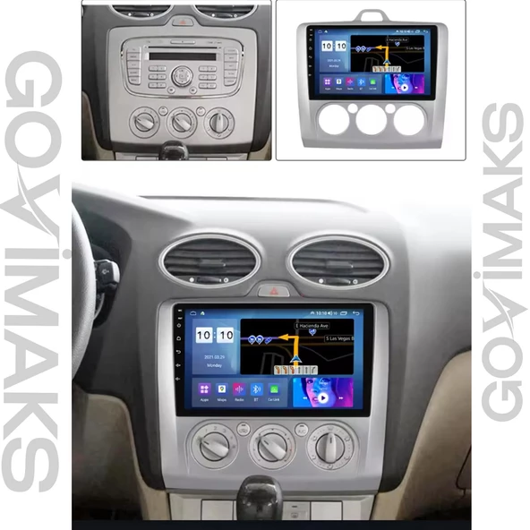 FORD FOCUS 2 2006-2011 MANUEL KLİMA UYUMLU 6 GB RAM 128 GB HAFIZA ANDROID MULTIMEDIA TEYP - Resim 7