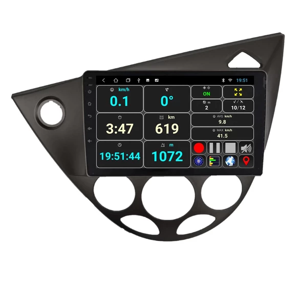 FORD FOCUS 1 2005-2008 UYUMLU 4 GB RAM 64 GB HAFIZA ANDROID MULTIMEDIA TEYP - Resim 10