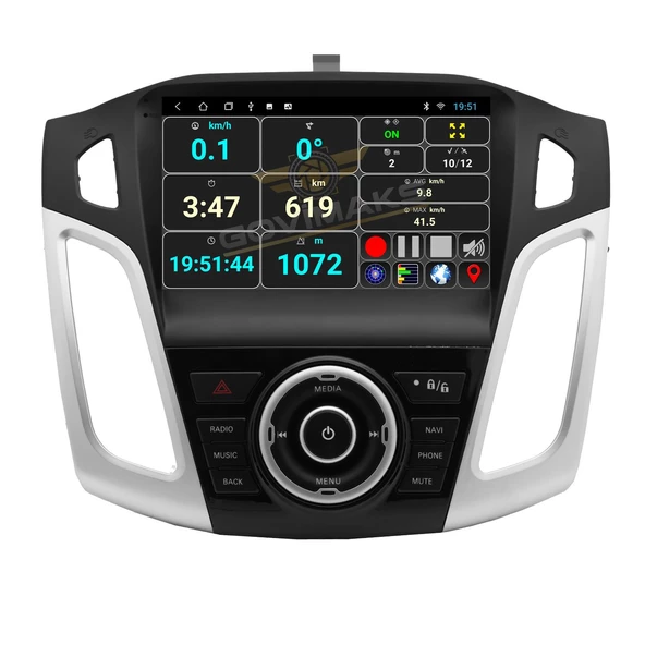 GOVİMAKS FORD FOCUS 3 /3.5 / 4 2012-2018  8 GB RAM 128 GB HAFIZA ANDROID MULTIMEDIA  TEYP - 8