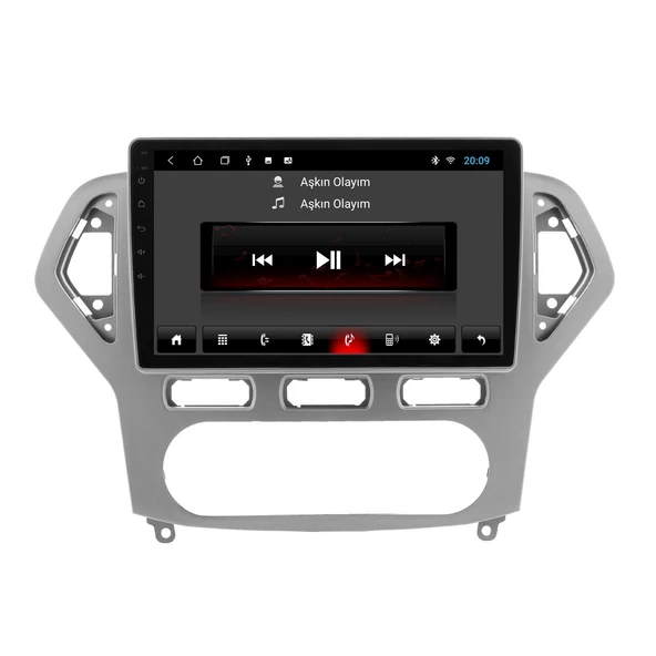 FORD MONDEO 2007-2012 UYUMLU SILVER GREY 8 GB RAM 128 GB HAFIZA ANDROİD MULTİMEDİA TEYP - Resim 11