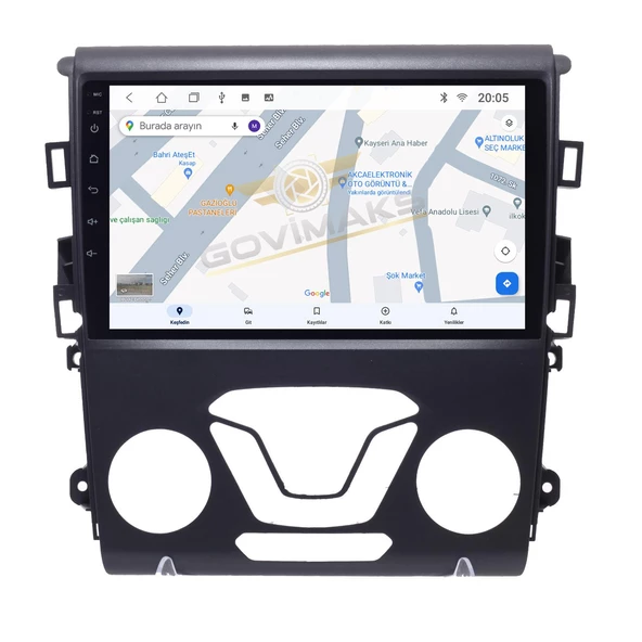 GOVİMAKS FORD MONDEO 2014-2020 2 GB RAM 32 GB HAFIZA ANDROID MULTIMEDIA TEYP - 9