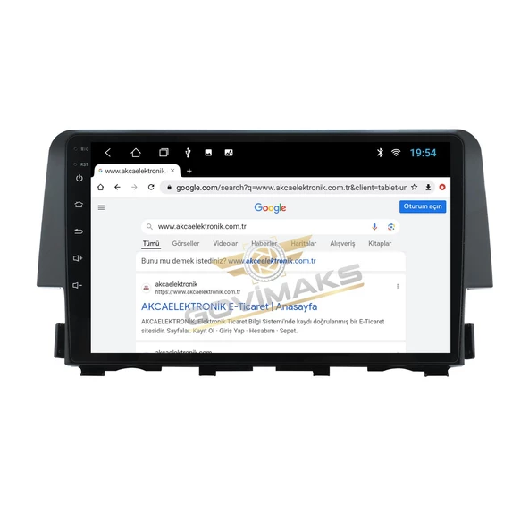 HONDA CİVİC FC5 2016-2021 UYUMLU 4 GB RAM 64 GB HAFIZA ANDROID MULTIMEDIA TEYP - Resim 7