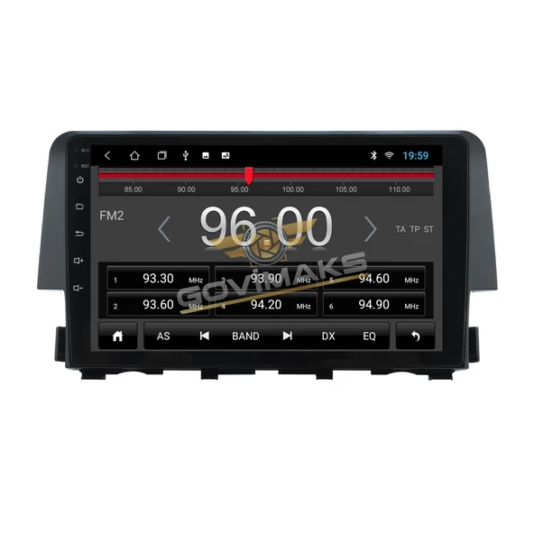 GOVİMAKS HONDA CİVİC FC5  2016 - 2021 2 GB RAM 32 GB HAFIZA ANDROID MULTIMEDIA TEYP - 8