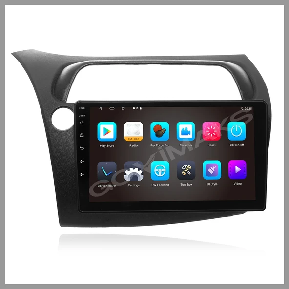 HONDA CIVIC TYPE-R 2006-2012 UYUMLU 6 GB RAM 128 GB HAFIZA ANDROID MULTIMEDIA TEYP - Resim 7