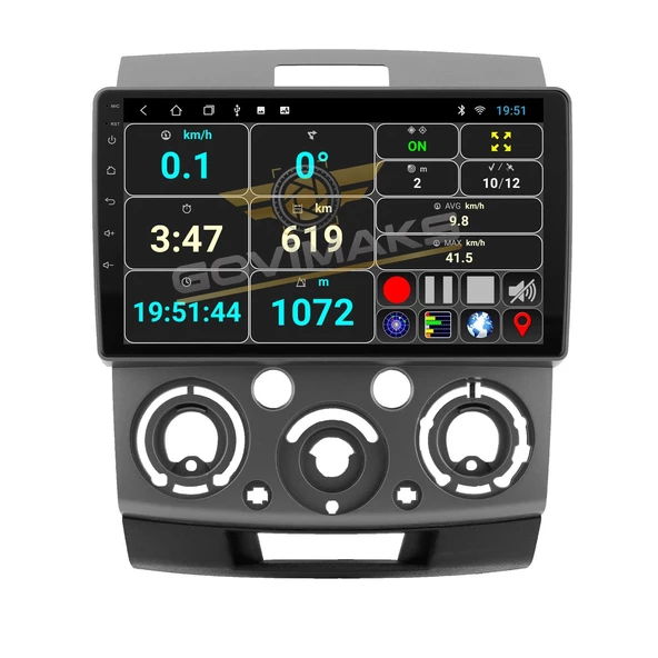 MAZDA BT-50 2006-2010 UYUMLU 8 GB RAM 128 GB HAFIZA ANDROID MULTIMEDIA TEYP - Resim 9