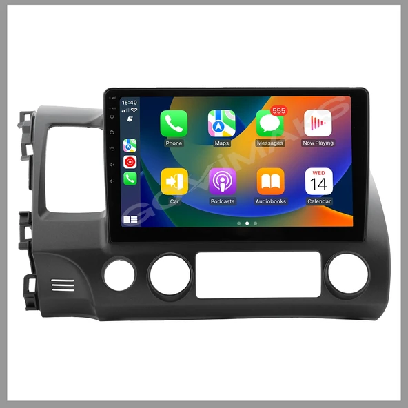 HONDA CİVİC FD6 2006-2011 UYUMLU 4 GB RAM 64 GB HAFIZA ANDROID MULTIMEDIA TEYP ürün görseli 1