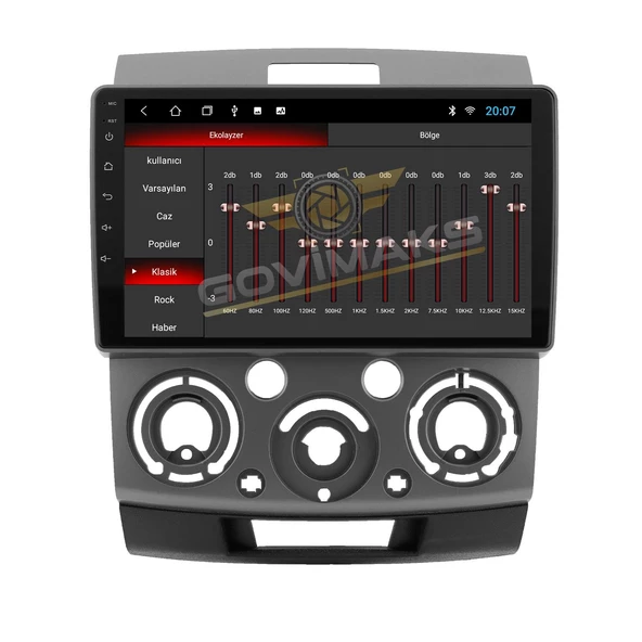 MAZDA BT-50 2006-2010 UYUMLU 8 GB RAM 128 GB HAFIZA ANDROID MULTIMEDIA TEYP - Resim 8