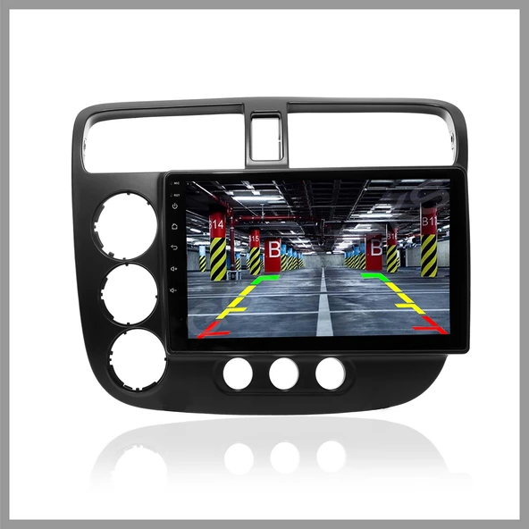 HONDA CİVİC VTEC 2 2001-2006 UYUMLU 6 GB RAM 128 GB HAFIZA ANDROID MULTIMEDIA TEYP - Resim 3