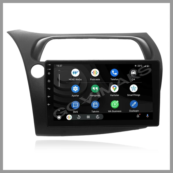 HONDA CIVIC TYPE-R 2006-2012 UYUMLU 6 GB RAM 128 GB HAFIZA ANDROID MULTIMEDIA TEYP - Resim 2