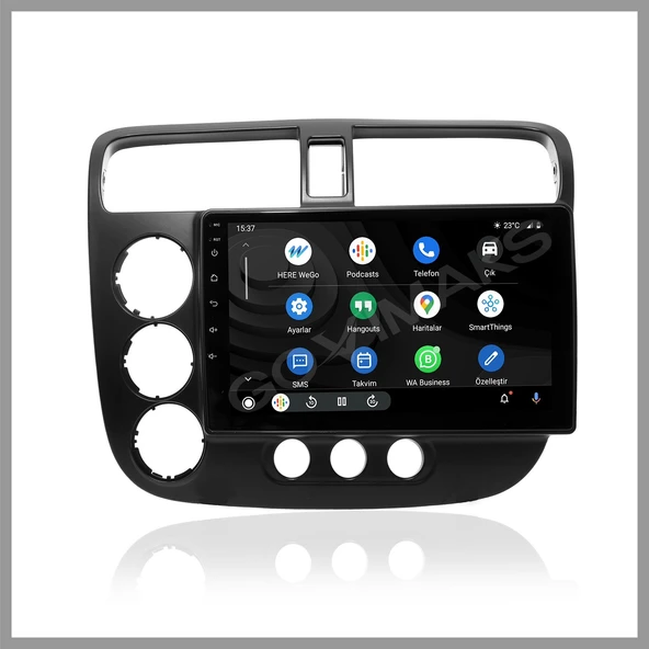 GOVİMAKS HONDA CİVİC VTEC 2  2001-2006  2 GB RAM 32GB HAFIZA ANDROID MULTIMEDIA TEYP - 2