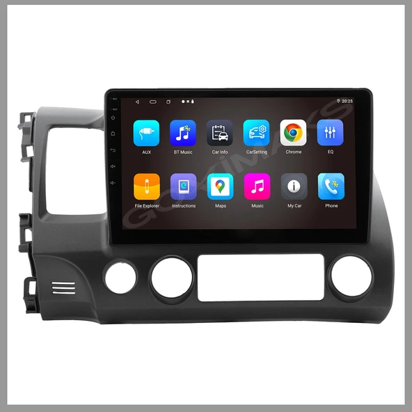 HONDA CİVİC FD6 2006-2011 UYUMLU 8 GB RAM 128 GB HAFIZA ANDROID MULTIMEDIA TEYP - Resim 2