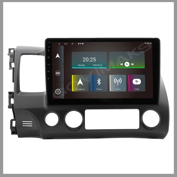 HONDA CİVİC FD6 2006-2011 UYUMLU 8 GB RAM 128 GB HAFIZA ANDROID MULTIMEDIA TEYP - Resim 7
