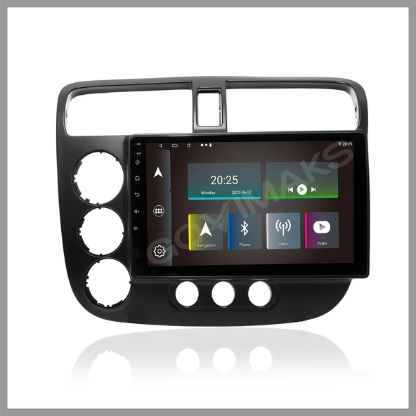 HONDA CİVİC VTEC 2 2001-2006 UYUMLU 6 GB RAM 128 GB HAFIZA ANDROID MULTIMEDIA TEYP - Resim 8