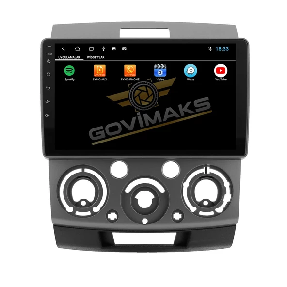 GOVİMAKS MAZDA BT50   2007-2012 6 GB RAM 128 GB HAFIZA ANDROID MULTIMEDIA TEYP - 6