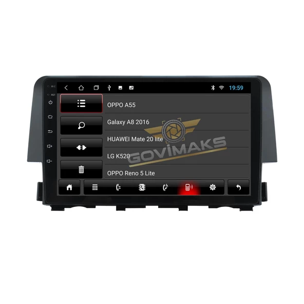 GOVİMAKS HONDA CİVİC FC5  2016 - 2021 2 GB RAM 32 GB HAFIZA ANDROID MULTIMEDIA TEYP - 6