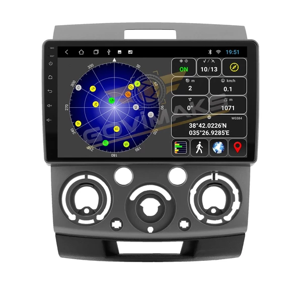 FORD RANGER 2006-2010 UYUMLU 2 GB RAM 32 GB HAFIZA ANDROID MULTIMEDIA TEYP - Resim 3