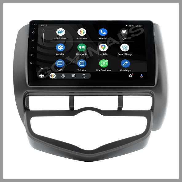 HONDA JAZZ CİTY DİJİTAL KLİMA 2002-2008 UYUMLU 2 GB RAM 32 GB HAFIZA ANDROID MULTIMEDIA TEYP - Resim 2