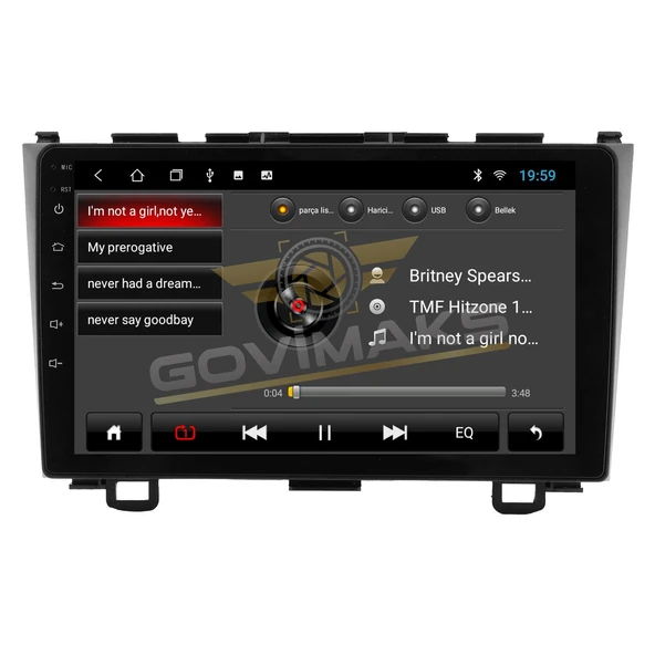 HONDA CRV 2007-2012 UYUMLU 4 GB RAM 64 GB HAFIZA ANDROID MULTIMEDIA TEYP - Resim 11