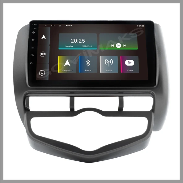 HONDA JAZZ CİTY DİJİTAL KLİMA 2002-2008 UYUMLU 2 GB RAM 32 GB HAFIZA ANDROID MULTIMEDIA TEYP - Resim 9