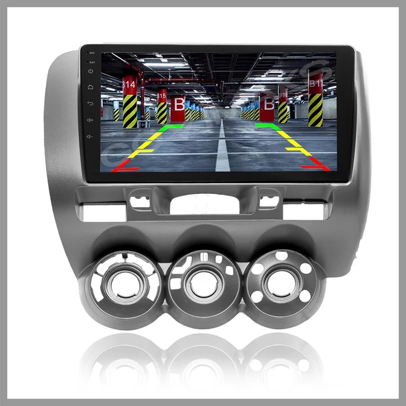 HONDA JAZZ CİTY 2002-2008 UYUMLU ANALOG KLİMA 6 GB RAM 128 GB HAFIZA ANDROID MULTIMEDIA TEYP - Resim 4