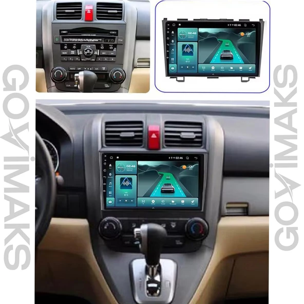 HONDA CRV 2007-2012 UYUMLU 8 GB RAM 128 GB HAFIZA ANDROID MULTIMEDIA TEYP - Resim 6