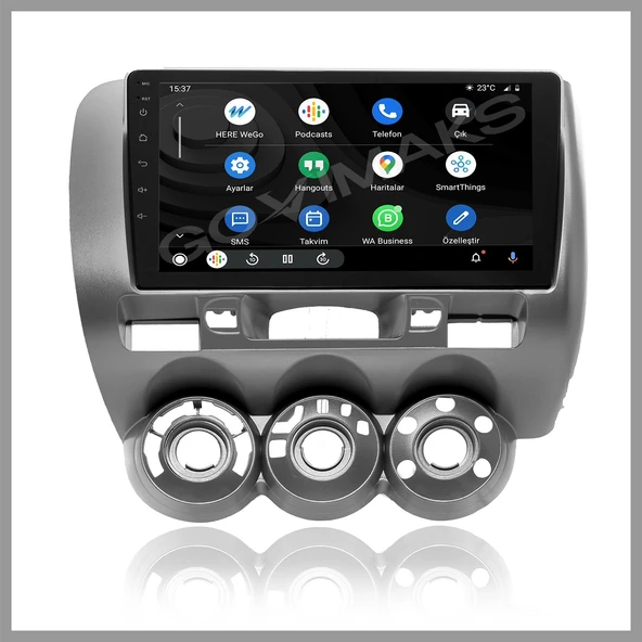 HONDA JAZZ CİTY 2002-2008 UYUMLU ANALOG KLİMA 8 GB RAM 128 GB HAFIZA ANDROID MULTIMEDIA TEYP - Resim 2